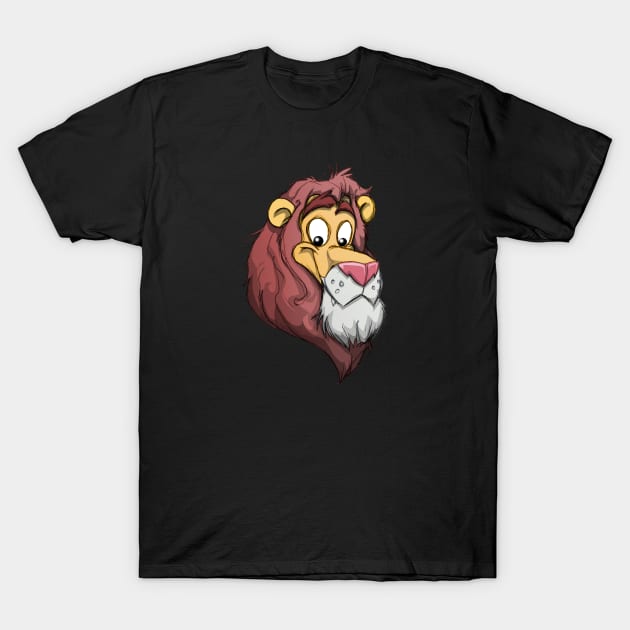 Lion T-Shirt by Wickedcartoons